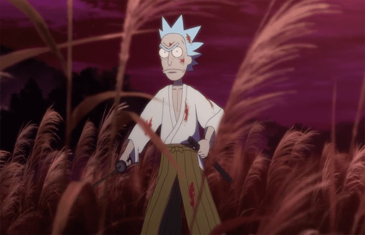 Samurai Shogun el corto de Rick and Morty tendrá secuela Tadaima