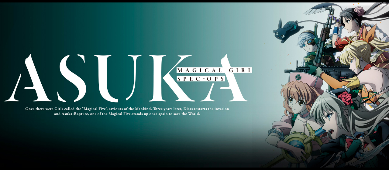 Nova imagem promocional de Magical Girl Special Ops Asuka